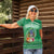 Norfolk Island Pine Tree Christmas Women Polo Shirt Coat of Arm and Polynesian Pattern