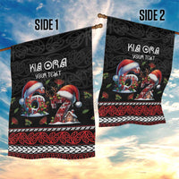 Aotearoa Six Seven Personalized Garden Flag New Zealand Funny Christmas - Polynesian Pride