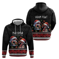 Aotearoa Six Seven Personalized Hoodie New Zealand Funny Christmas - Polynesian Pride