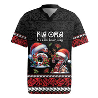 Aotearoa Six Seven Personalized Rugby Jersey New Zealand Funny Christmas - Polynesian Pride