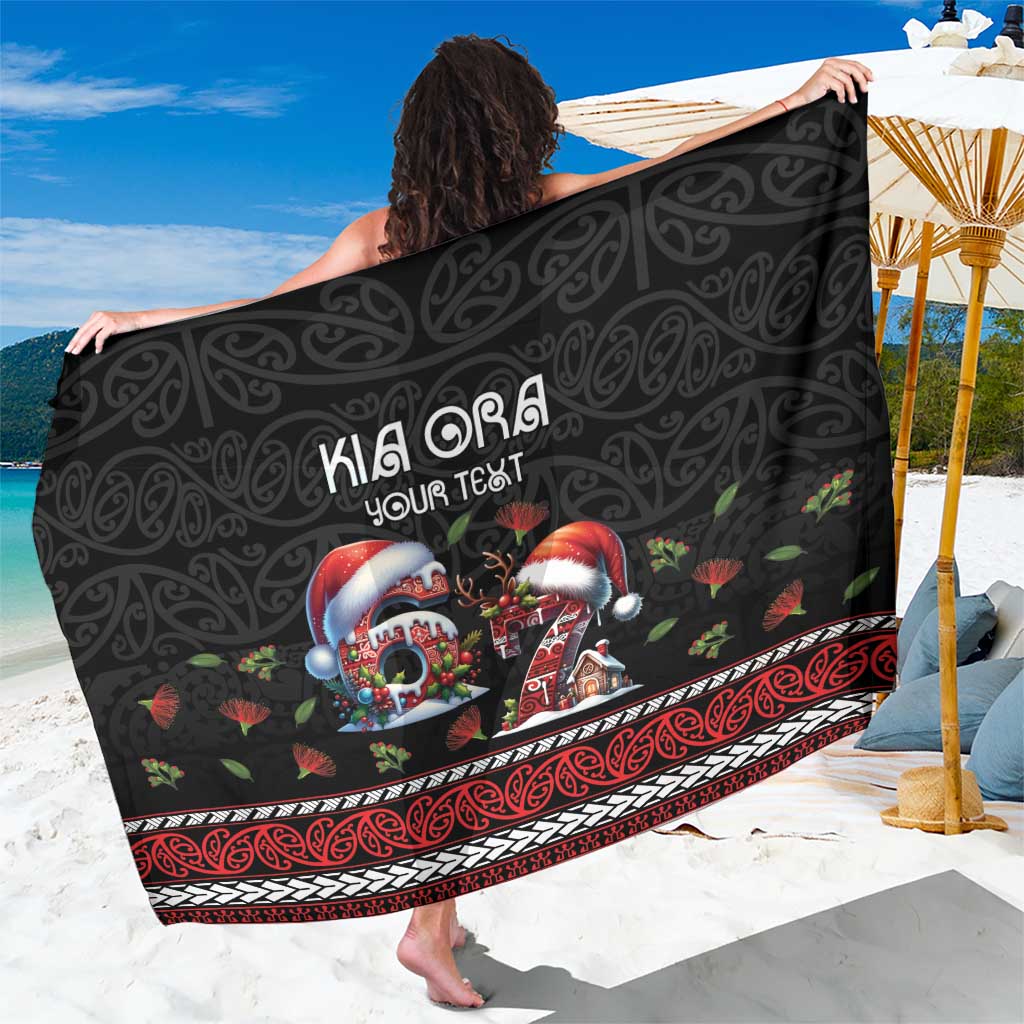 Aotearoa Six Seven Personalized Sarong New Zealand Funny Christmas - Polynesian Pride