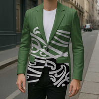 Green Fern New Zealand Kowhai Ngutukak Blazer - Polynesian Pride