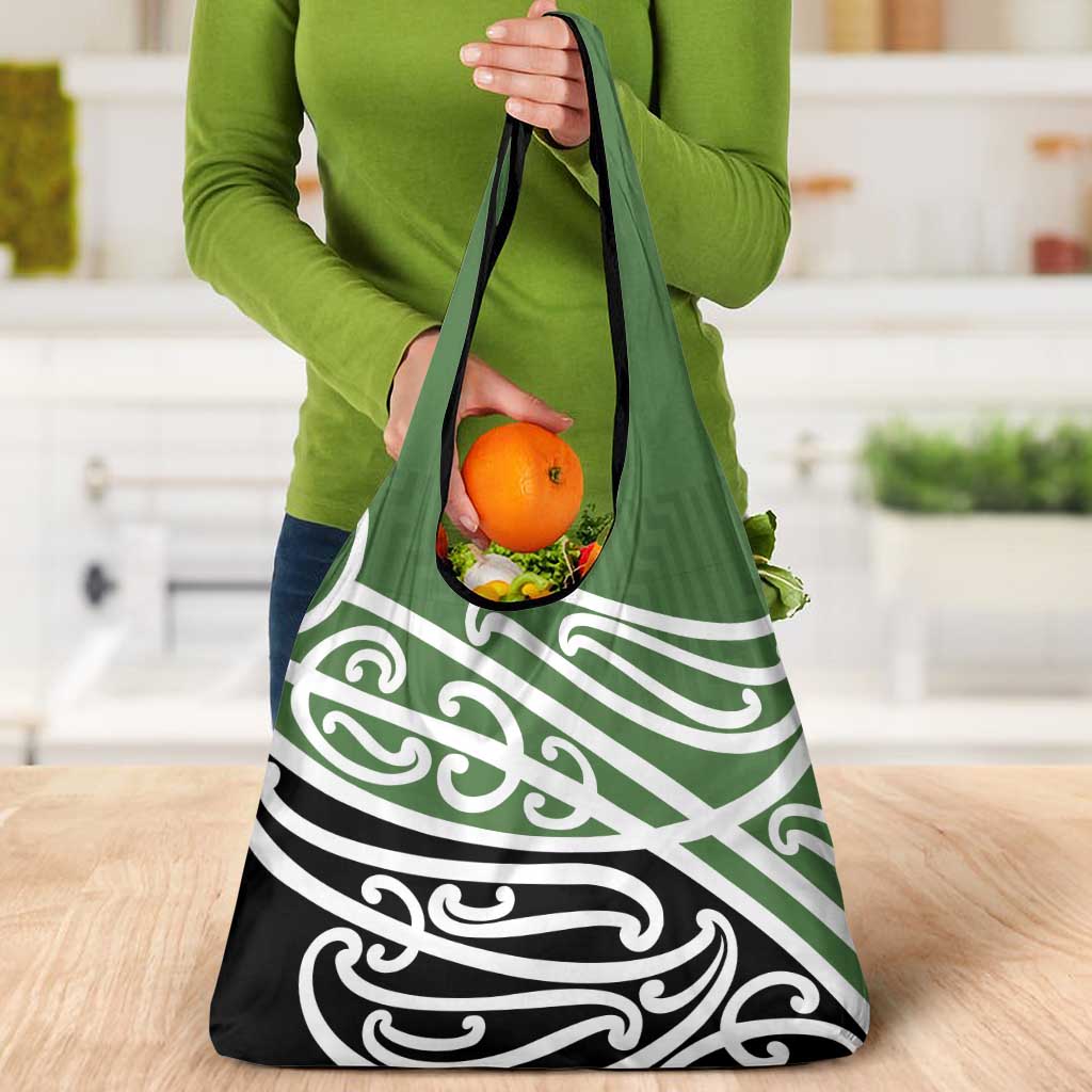 Green Fern New Zealand Kowhai Ngutukak Grocery Bag - Polynesian Pride