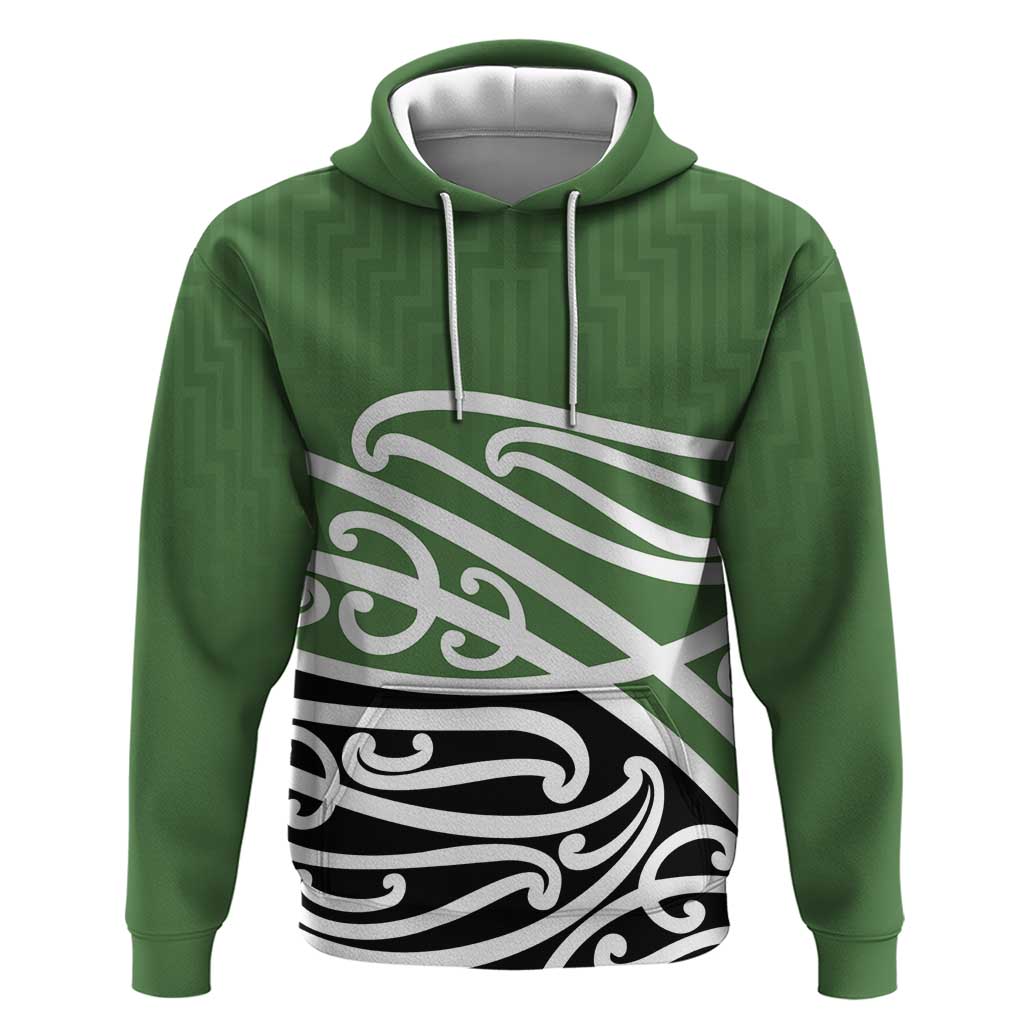 Green Fern New Zealand Kowhai Ngutukak Hoodie - Polynesian Pride