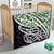Green Fern New Zealand Kowhai Ngutukak Quilt - Polynesian Pride
