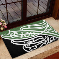 Green Fern New Zealand Kowhai Ngutukak Rubber Doormat - Polynesian Pride