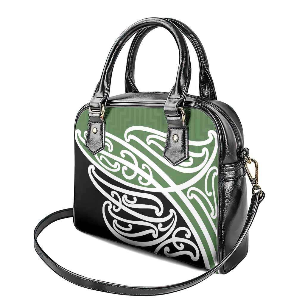 Green Fern New Zealand Kowhai Ngutukak Shoulder Handbag - Polynesian Pride