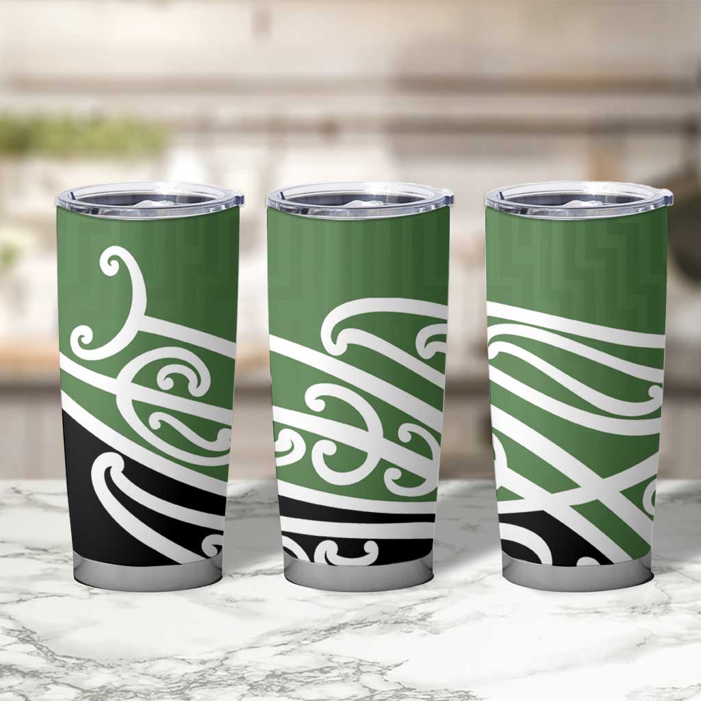 Green Fern New Zealand Kowhai Ngutukak Tumbler Cup - Polynesian Pride