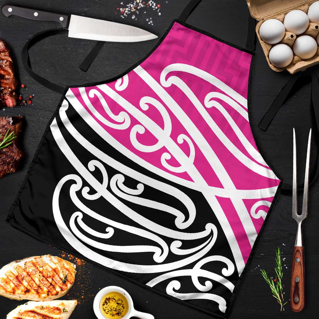 All Pink New Zealand Kowhai Ngutukak Apron - Polynesian Pride