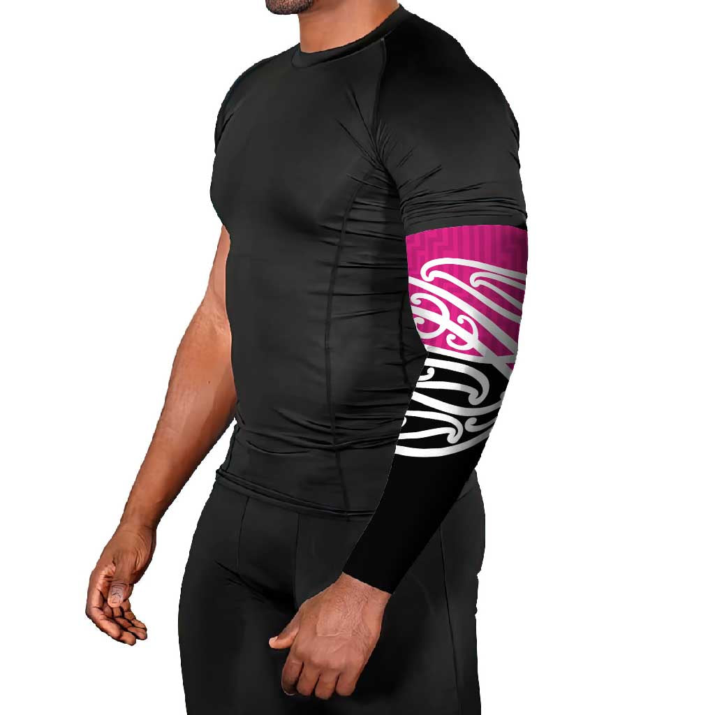 All Pink New Zealand Kowhai Ngutukak Arm Sleeves - Polynesian Pride