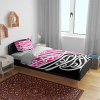 All Pink New Zealand Kowhai Ngutukak Bedding Set - Polynesian Pride