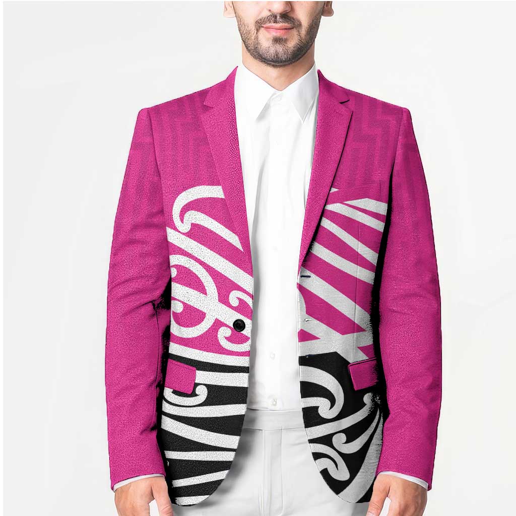 All Pink New Zealand Kowhai Ngutukak Blazer - Polynesian Pride