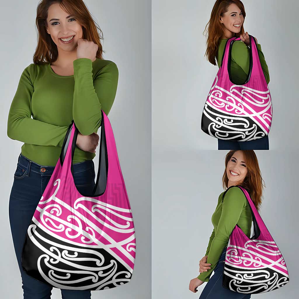 All Pink New Zealand Kowhai Ngutukak Grocery Bag - Polynesian Pride