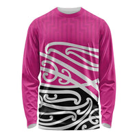 All Pink New Zealand Kowhai Ngutukak Long Sleeve Shirt - Polynesian Pride