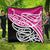 All Pink New Zealand Kowhai Ngutukak Quilt - Polynesian Pride