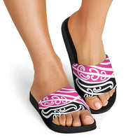 All Pink New Zealand Kowhai Ngutukak Slide Sandals - Polynesian Pride