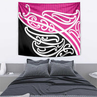 All Pink New Zealand Kowhai Ngutukak Tapestry - Polynesian Pride