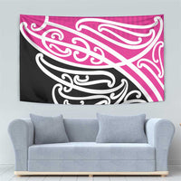 All Pink New Zealand Kowhai Ngutukak Tapestry - Polynesian Pride