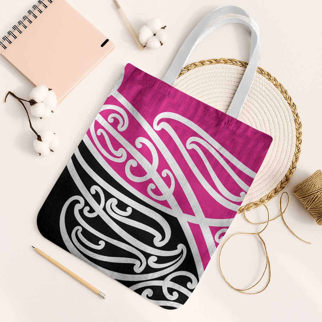 All Pink New Zealand Kowhai Ngutukak Tote Bag - Polynesian Pride