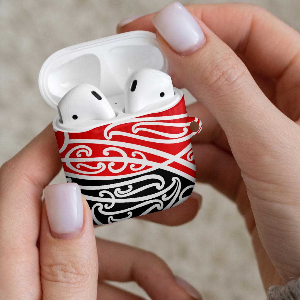 All Red New Zealand Kowhai Ngutukak AirPods Case - Polynesian Pride
