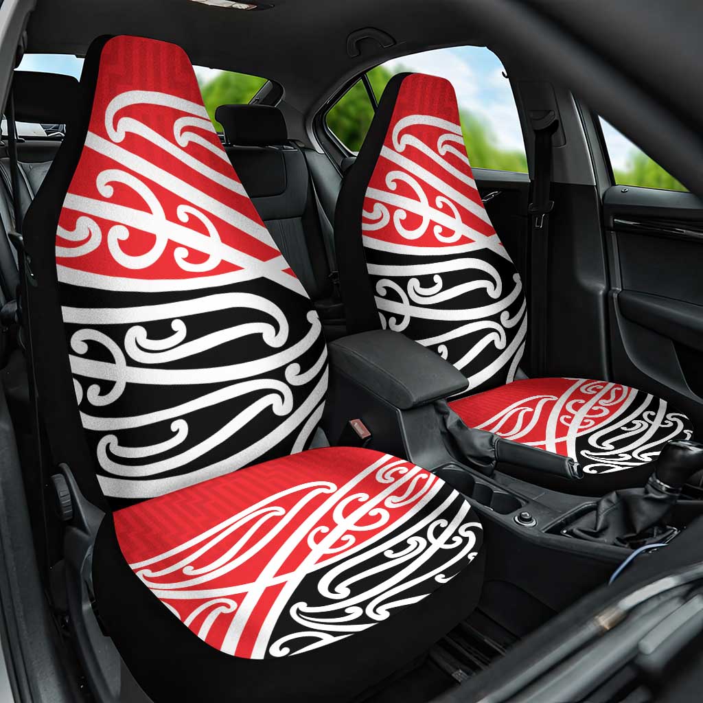 All Red New Zealand Kowhai Ngutukak Car Seat Cover - Polynesian Pride