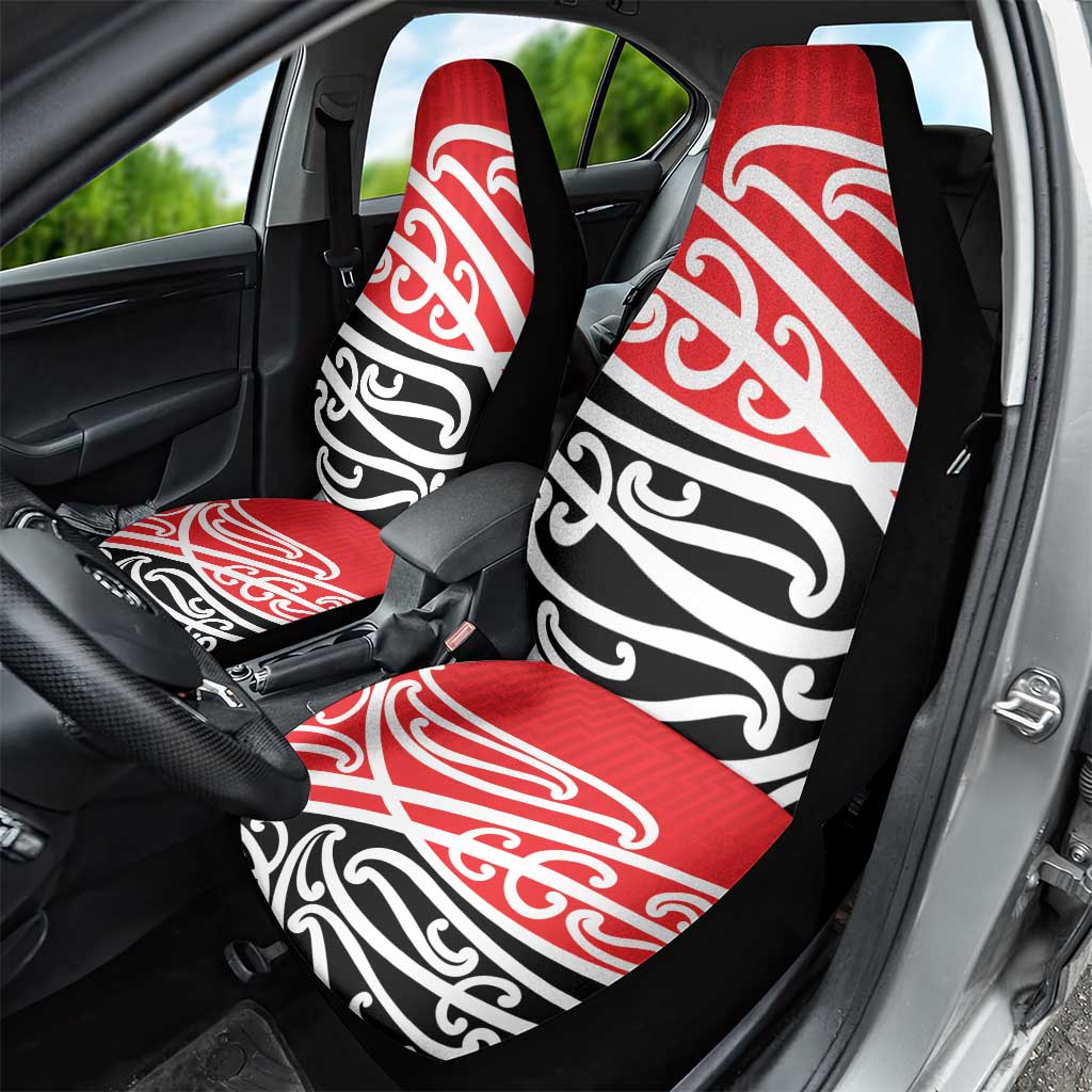 All Red New Zealand Kowhai Ngutukak Car Seat Cover - Polynesian Pride