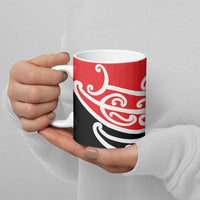 All Red New Zealand Kowhai Ngutukak Ceramic Mug - Polynesian Pride