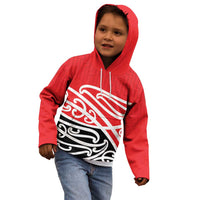 All Red New Zealand Kowhai Ngutukak Kid Hoodie - Polynesian Pride