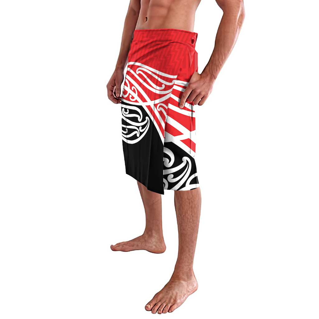 All Red New Zealand Kowhai Ngutukak Lavalava - Polynesian Pride