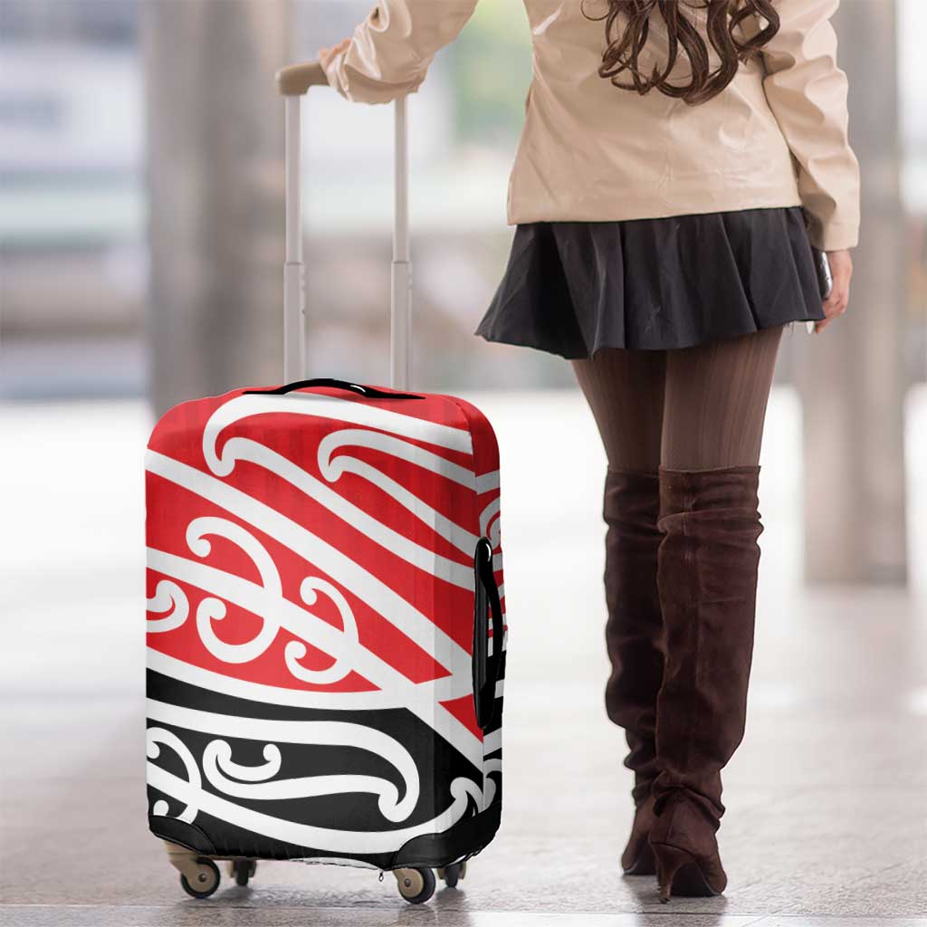 All Red New Zealand Kowhai Ngutukak Luggage Cover - Polynesian Pride