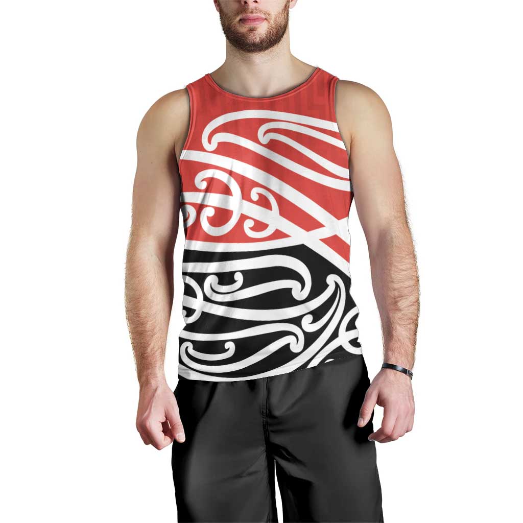 All Red New Zealand Kowhai Ngutukak Men Tank Top - Polynesian Pride