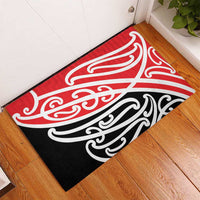 All Red New Zealand Kowhai Ngutukak Rubber Doormat - Polynesian Pride