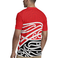 All Red New Zealand Kowhai Ngutukak Rugby Jersey - Polynesian Pride