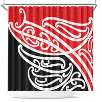All Red New Zealand Kowhai Ngutukak Shower Curtain - Polynesian Pride
