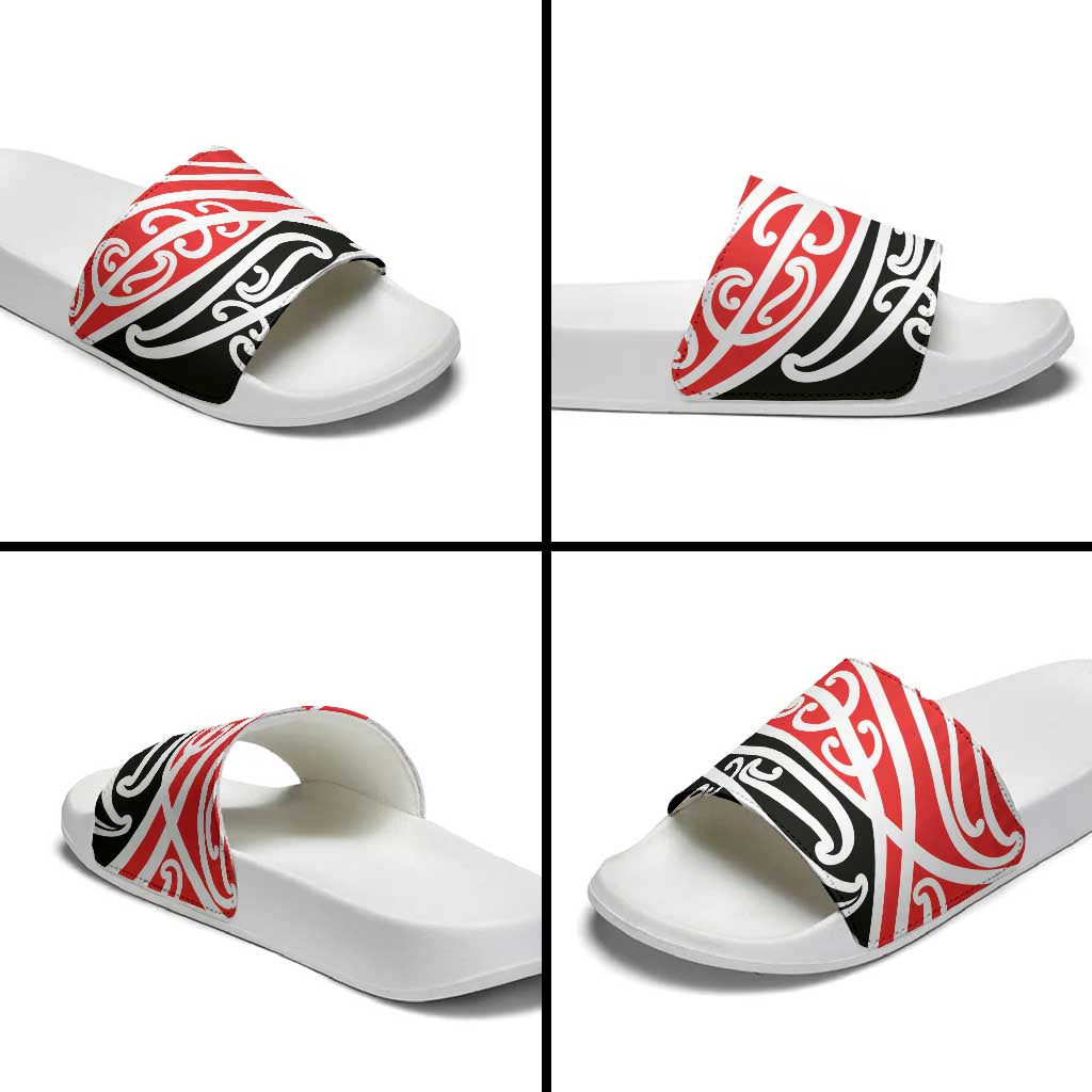 All Red New Zealand Kowhai Ngutukak Slide Sandals - Polynesian Pride