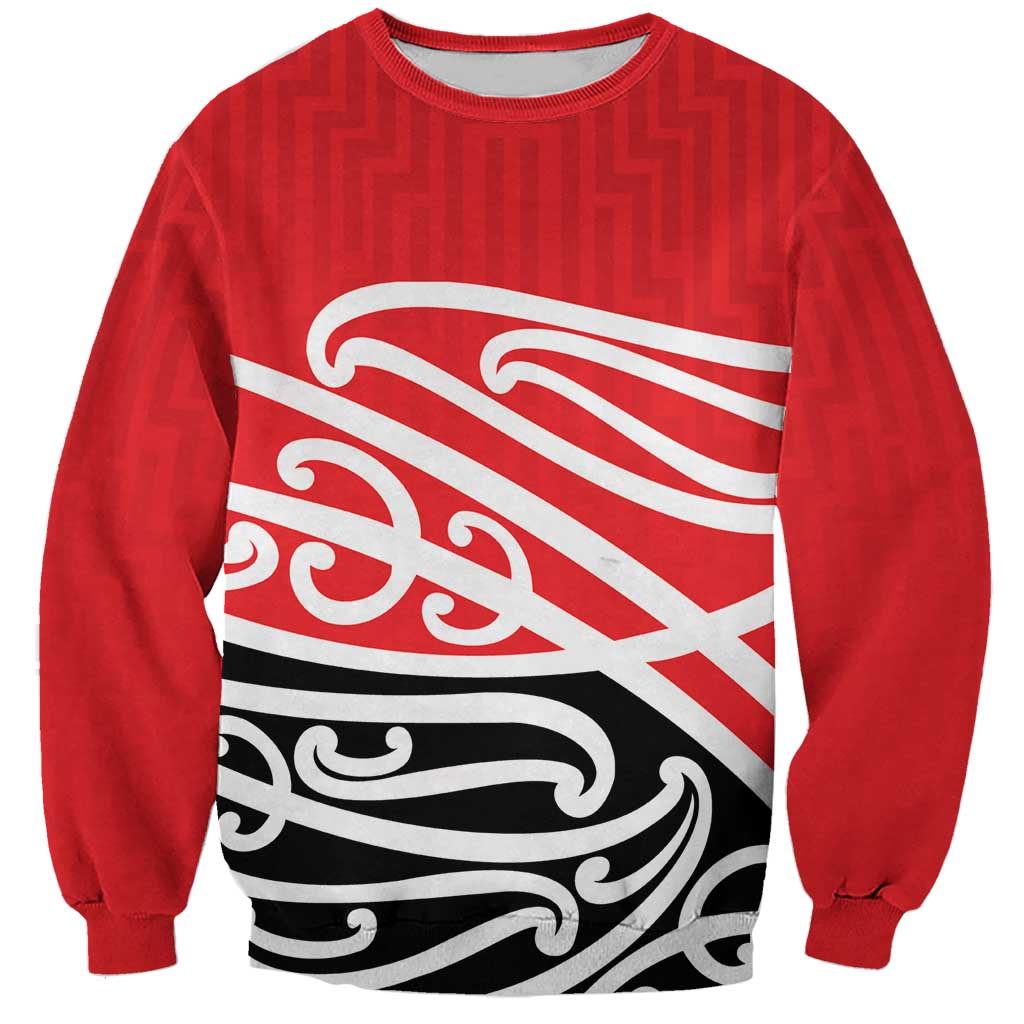 All Red New Zealand Kowhai Ngutukak Sweatshirt - Polynesian Pride