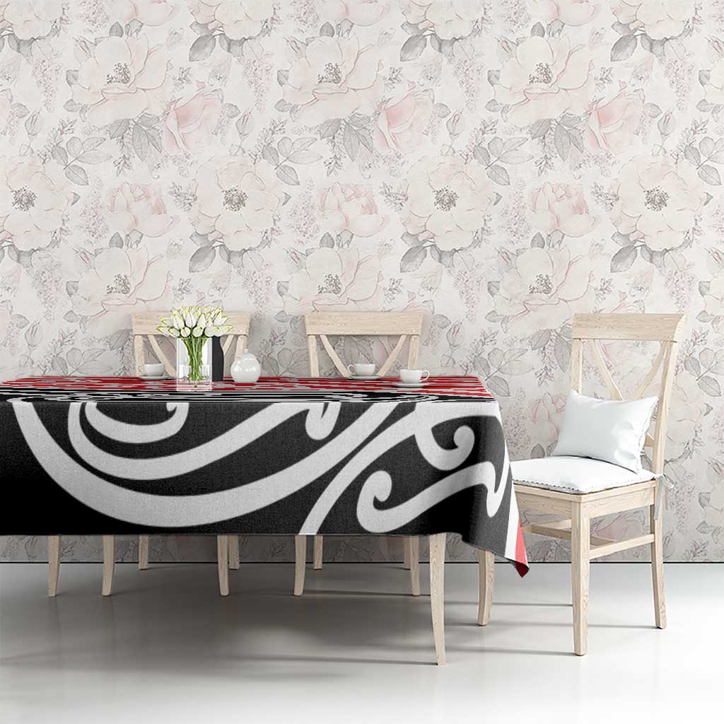 All Red New Zealand Kowhai Ngutukak Tablecloth - Polynesian Pride