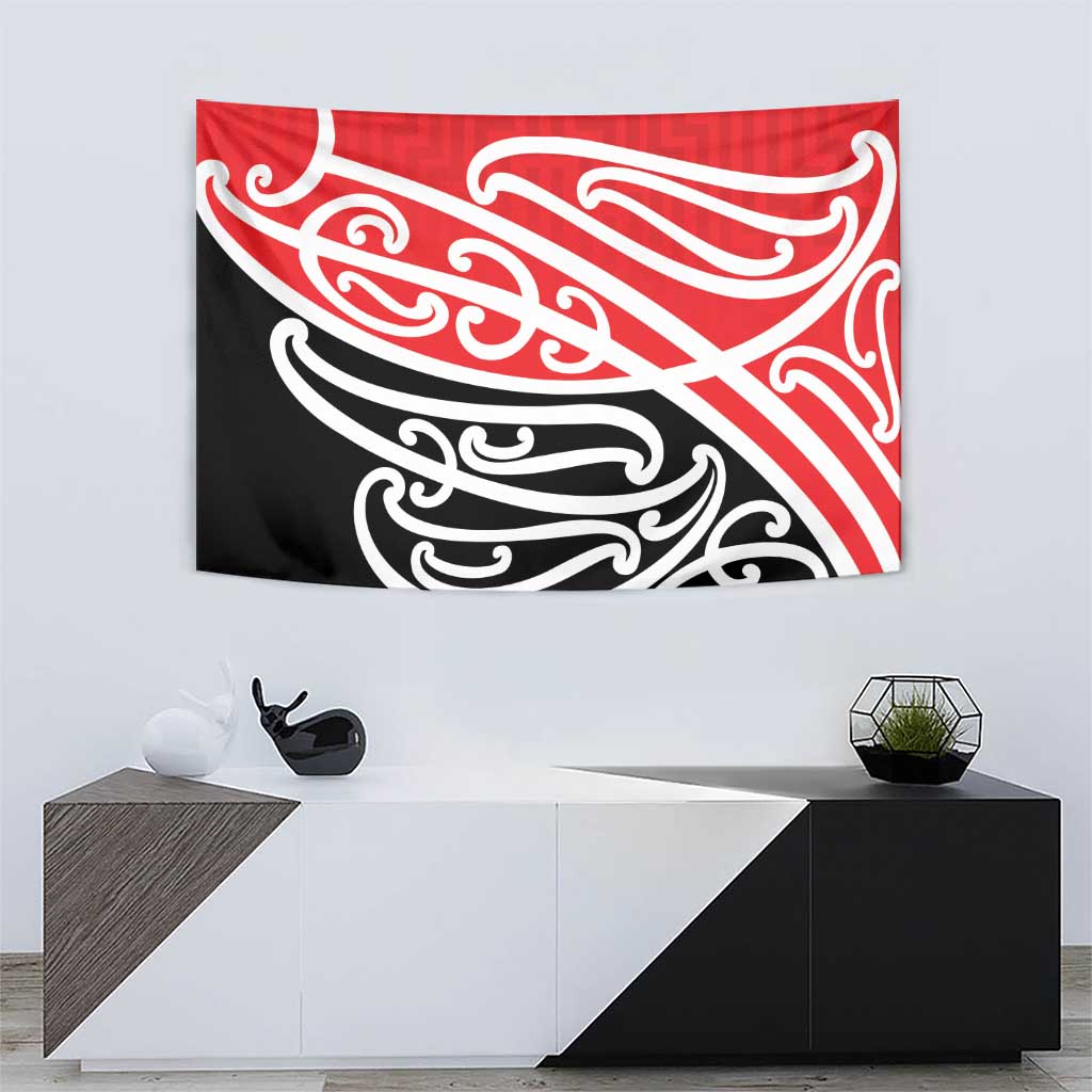 All Red New Zealand Kowhai Ngutukak Tapestry - Polynesian Pride