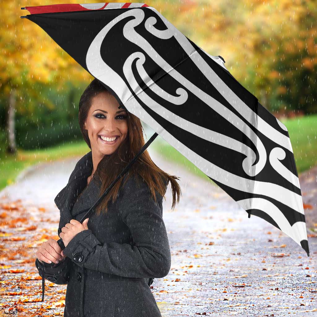 All Red New Zealand Kowhai Ngutukak Umbrella - Polynesian Pride