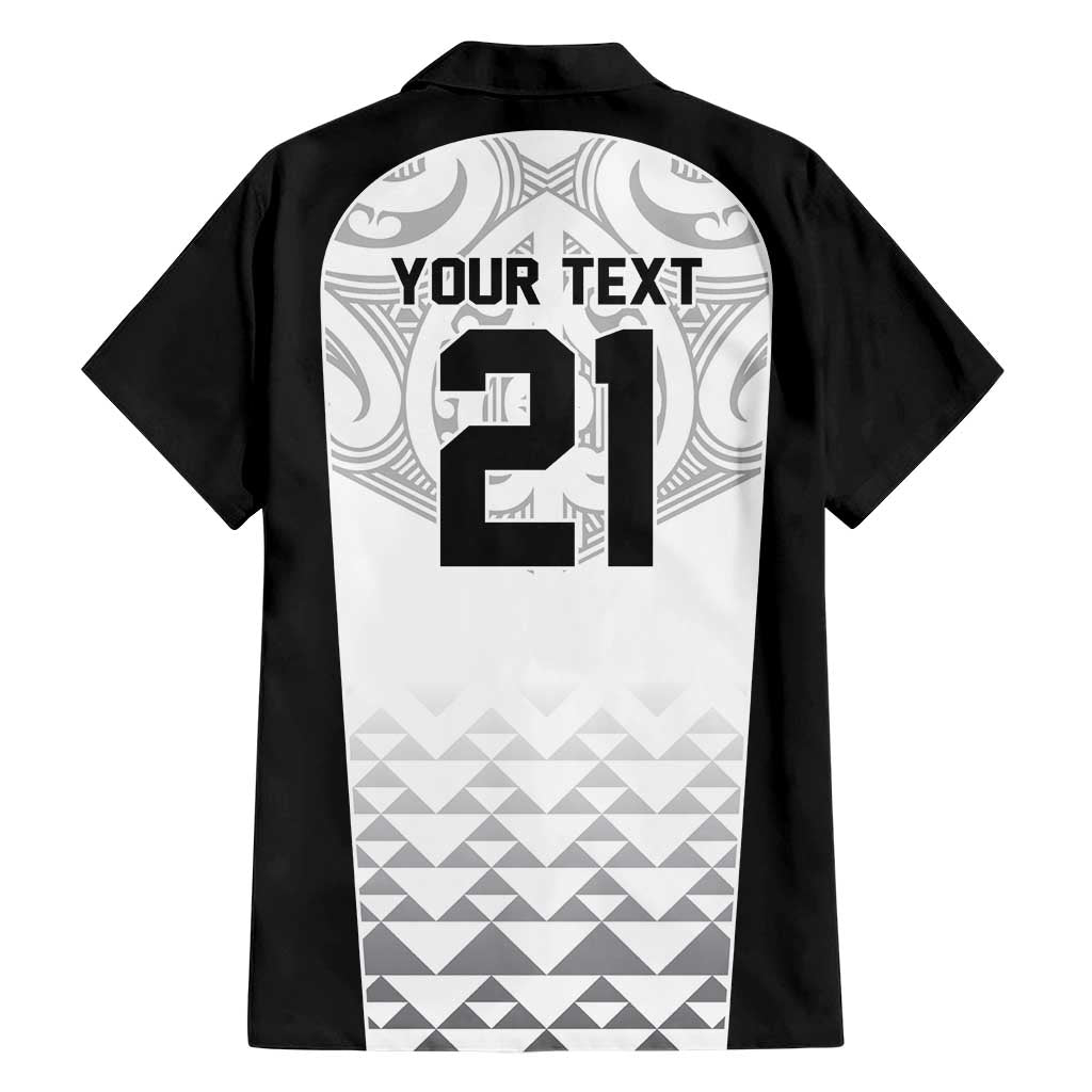 World Football 2026 New Zealand Custom Hawaiian Shirt All White Fern Maori Tribal LT9 - Polynesian Pride