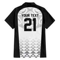 World Football 2026 New Zealand Custom Hawaiian Shirt All White Fern Maori Tribal LT9 - Polynesian Pride