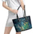 New Zealand Matariki Waipuna-a-rangi Leather Tote Bag He Roimata o Rangi