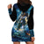 New Zealand Matariki Waita Hoodie Dress The Way Of The Water