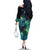 New Zealand Matariki Waiti Family Matching Off The Shoulder Long Sleeve Dress and Hawaiian Shirt The Beginnings Of Life