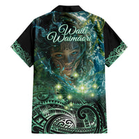 New Zealand Matariki Waiti Family Matching Puletasi and Hawaiian Shirt Waimori and The Origin Of Life LT9 - Polynesian Pride
