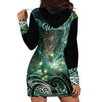 New Zealand Matariki Waiti Hoodie Dress Waimori and The Origin Of Life LT9 - Polynesian Pride