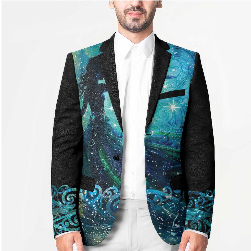 New Zealand Matariki Hiwa-i-te-rangi Blazer Titiro ki nga Whetu Wishing Star - Polynesian Pride