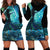 New Zealand Matariki Hiwa-i-te-rangi Hoodie Dress Titiro ki nga Whetu Wishing Star