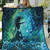 New Zealand Matariki Hiwa-i-te-rangi Quilt Titiro ki nga Whetu Wishing Star LT9 Black - Polynesian Pride