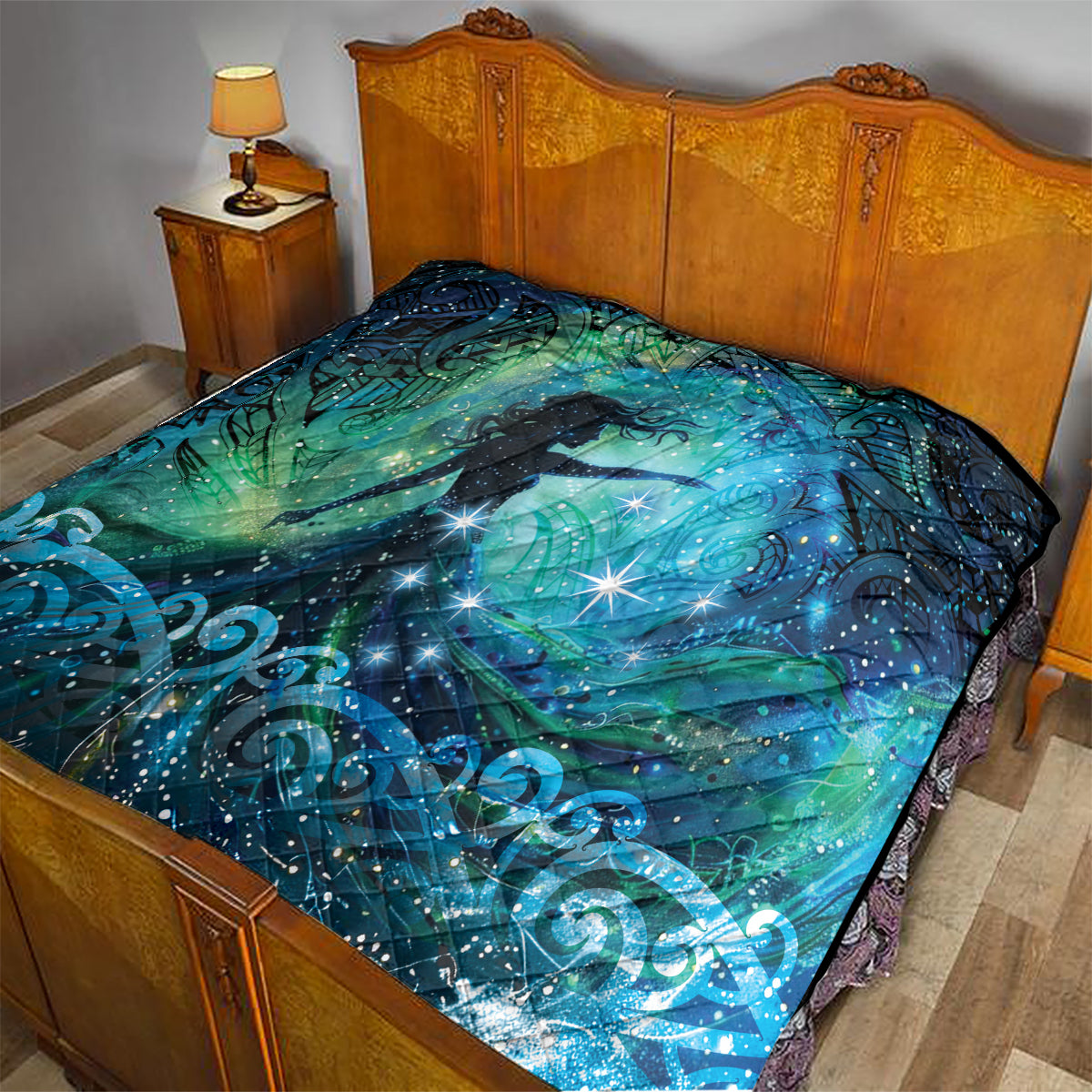New Zealand Matariki Hiwa-i-te-rangi Quilt Titiro ki nga Whetu Wishing Star LT9 - Polynesian Pride